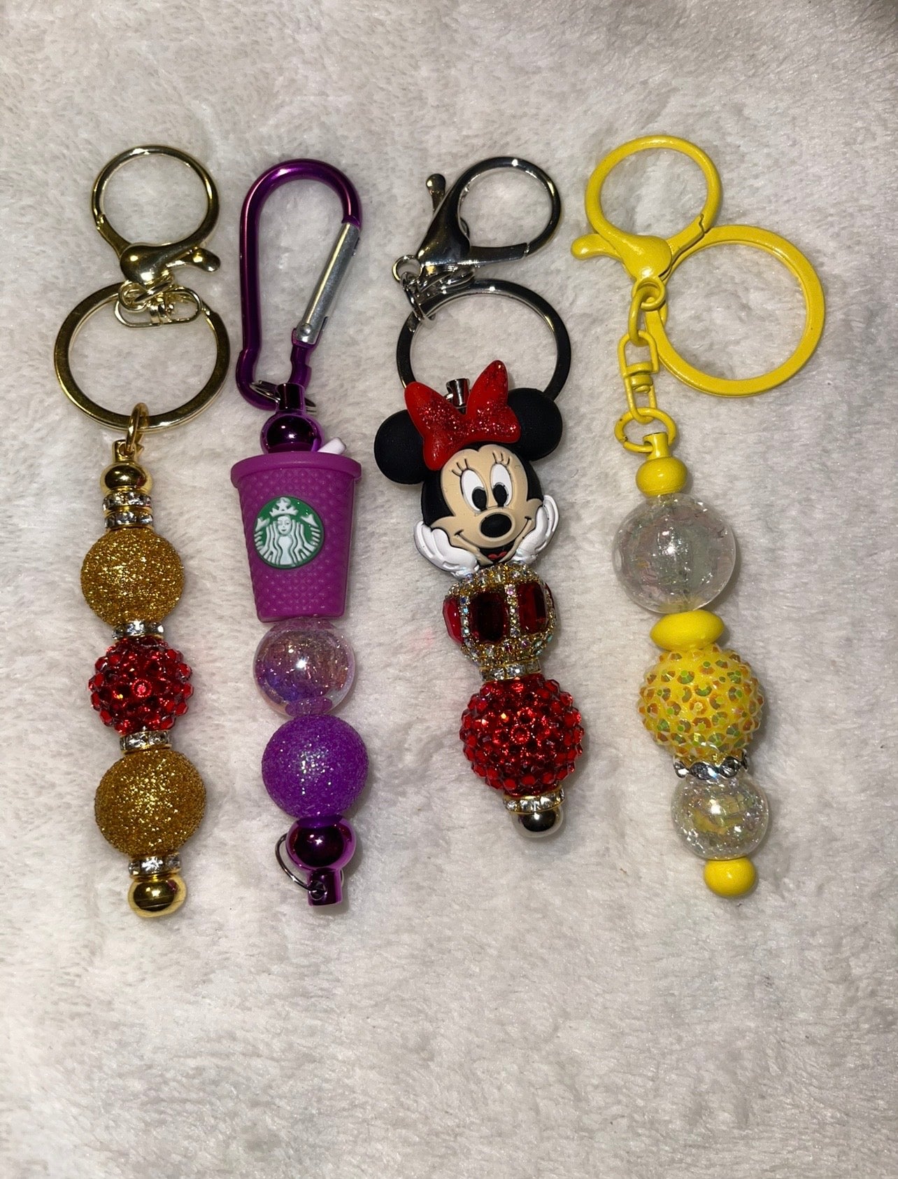 Beaded Keychains $6